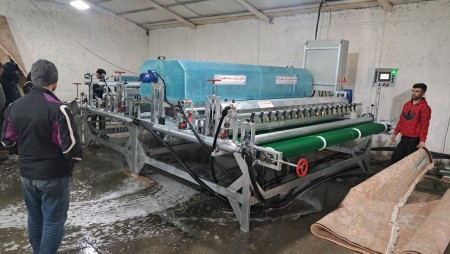 قیمت دستگاه قالیشور اتوماتیک ریلی+فروش دستگاه قالیشور اتوماتیک+دستی