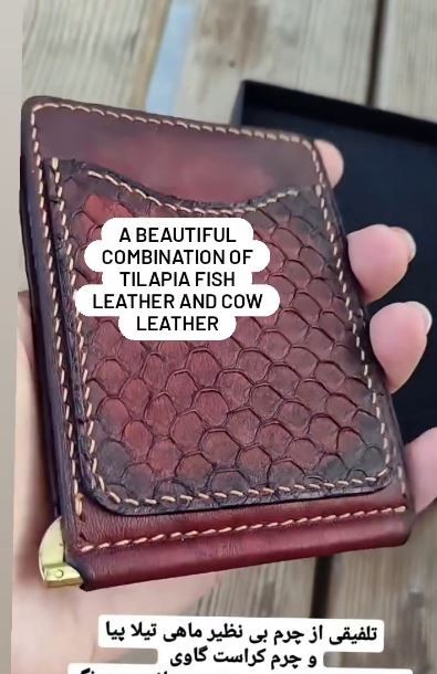 Making bags, shoes and all kinds of accessories from fish leather