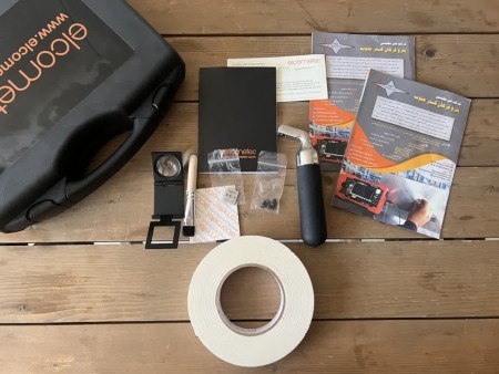 Cross-cut alcohol meter England code 107