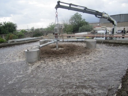 پروانه هواده سطحی فاضلاب