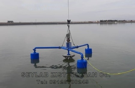 Surface floating aerator of sewage