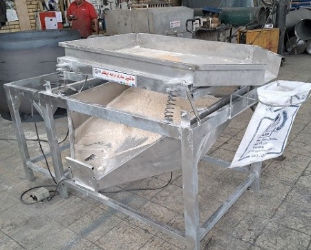 دستگاه الک صنعتی گندم و غلات | با گارانتی معتبر