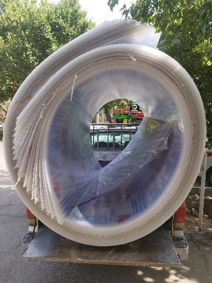 Light, heavy and extra heavy double-walled polycarbonate