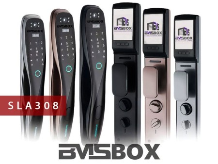 دستگیره هوشمند چشمی دیجیتال SLA308 برند BMSBOX