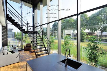 Implementation of Lamel curtain wall