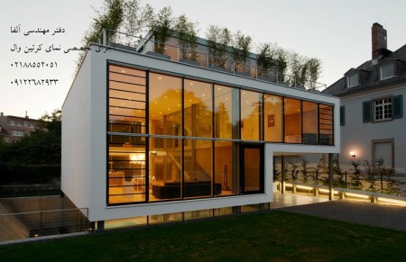 Implementation of Lamel curtain wall