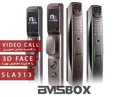 Face recognition smart handle with video call SLA313 brand BMSBOX