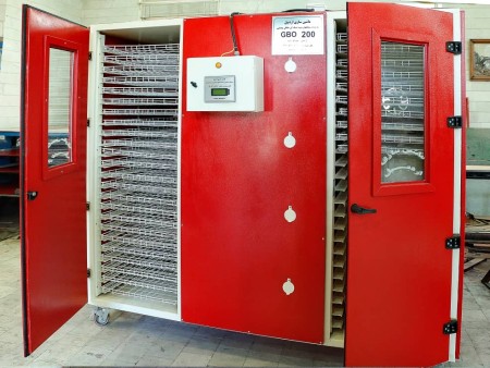 میوه خشک کن 200 GBOکیلویی (48 سینی ) گازی و برقی