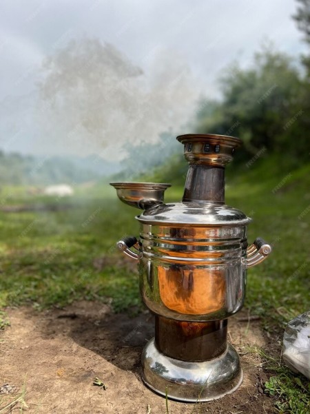 Charcoal samovar