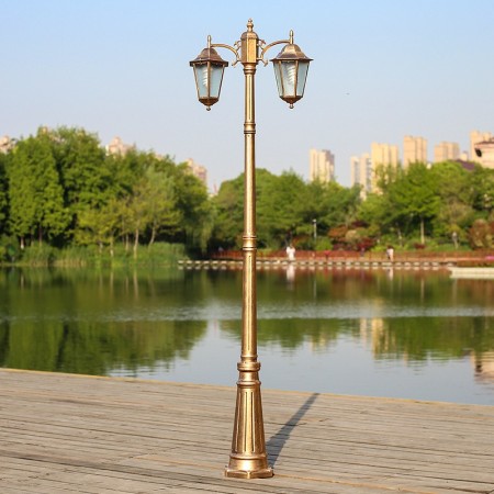 Major production and export of street and park light poles