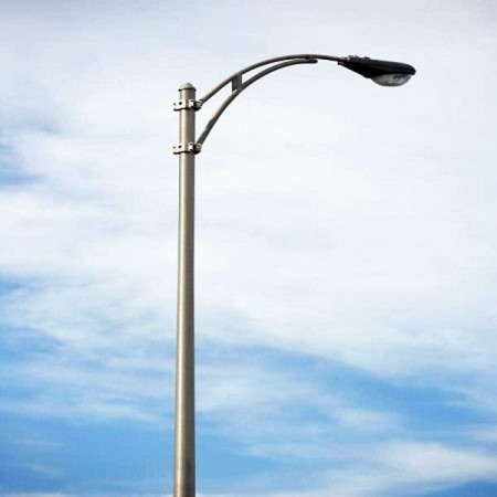 Major production and export of street and park light poles