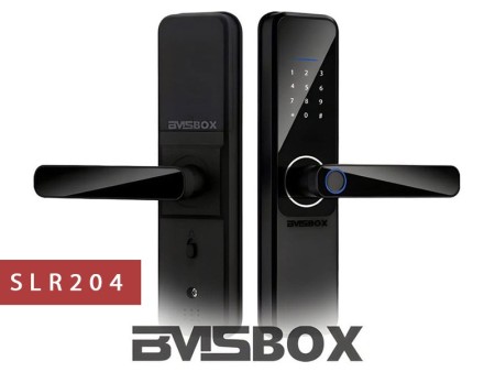 دستگیره هوشمند اتاقی اثر انگشتی SLR204 برند BMSBOX