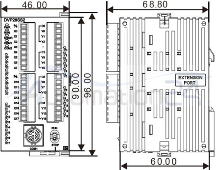 PLC دلتا DVP28SS211R