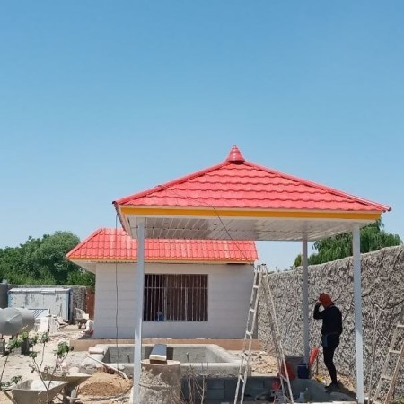 شیروانی خرپا وپوشش سقف شیب دار