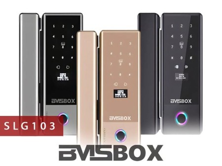 قفل دیجیتال شیشه سکوریت SLG103 با نمایشگر خارجی