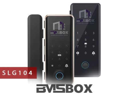 قفل دیجیتال شیشه سکوریت آنلاین SLG104 برند BMSBOX