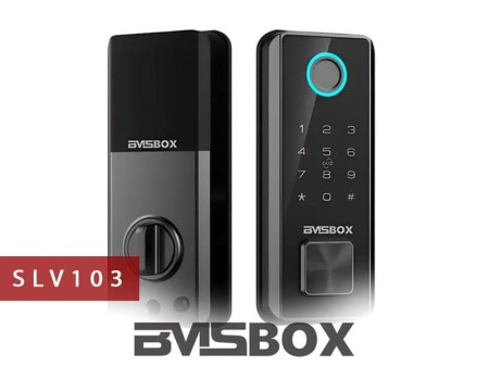قفل دیجیتال شیشه سکوریت آنلاین SLV103 برند BMSBOX
