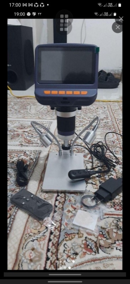 میکروسکوپ دیجیتالی مانیتور دار