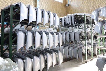 Sperrangi - production and distribution of raw and colored parts of Saipa and Iran Khodro bodies