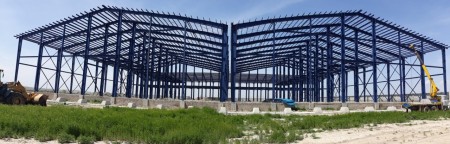 ساخت اسلکت فلزی و ساخت سوله