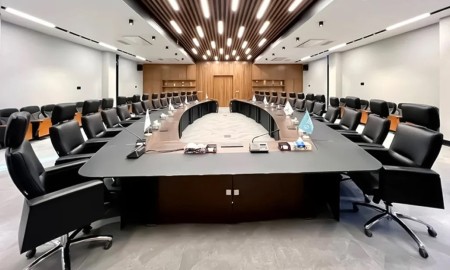 Design and execution of the interior decoration of the conference room