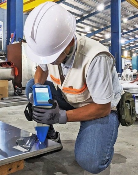 LIBS Portable Metal Analysis Machine, Carbon analysis capability in steel