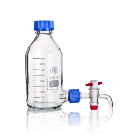 Glassware for storing and transporting laboratory samples