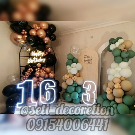 بادکنک آرایی مشهد