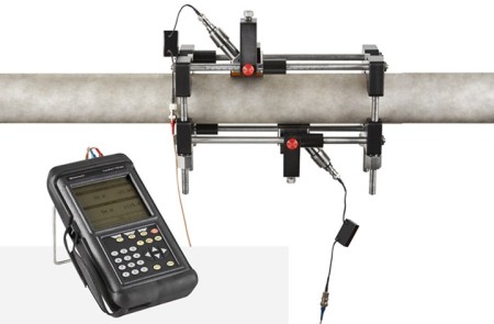 GE-Panametrics pt878GC portable ultrasonic gas flowmeter