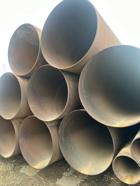 Sale of spiral pipe, large size, galvanized, Manisman