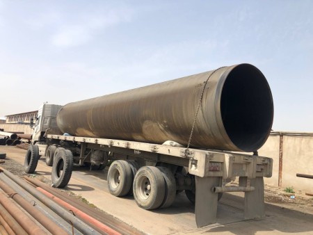 Sale of spiral pipe, large size, galvanized, Manisman