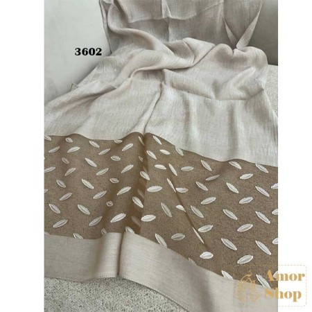 شال ابریشم پرنس مجلسی وارداتی