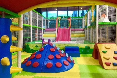 Production of playground equipment and playground equipment and equipping game centers