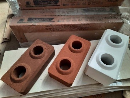 Puzzle brick production line and puzzle block equipped with full automatic robot