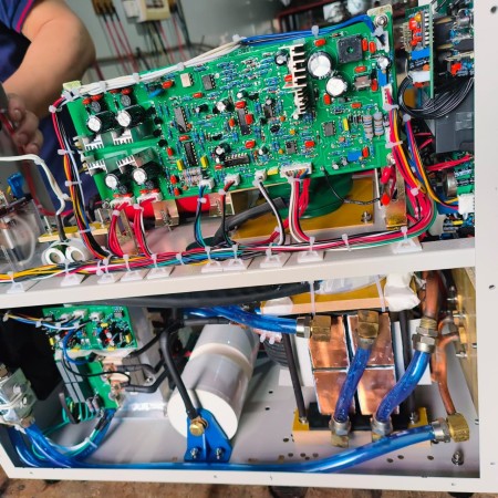 Hardening induction furnace, forging, melting, brazing, annealing