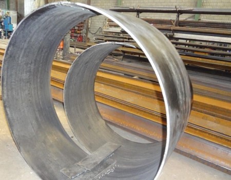 Bending and Rolling Services of metal sections in Shiraz