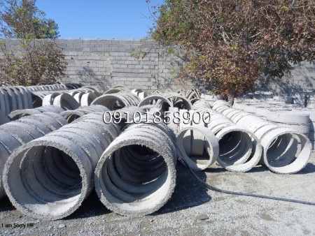 Production of concrete cap