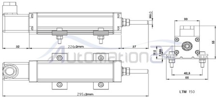 Atek resistance ruler model LTM 150