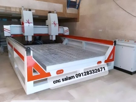 CNC machine and wood