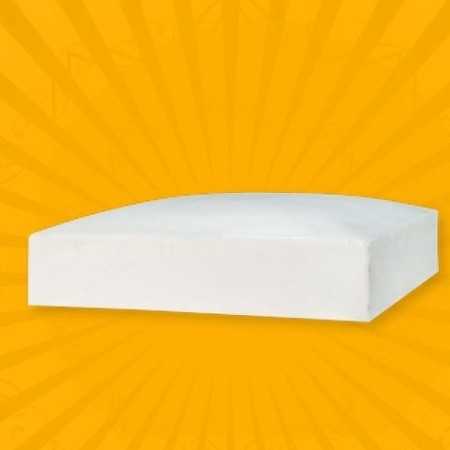 Different types of cold foam in different sizes and thicknesses