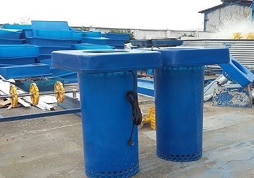 Fish farming splash aerator