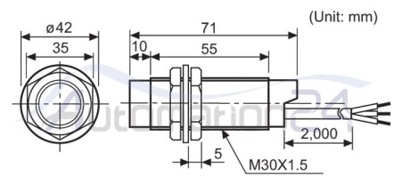 Atonics CR30-15AC capacitive sensor