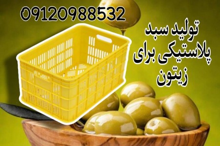 Sale of olive baskets and all kinds of plastic baskets in Mazandaran