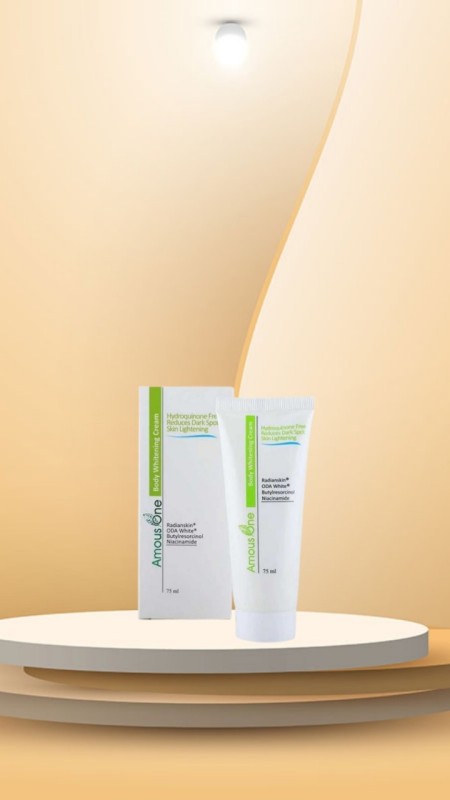 Body skin lightening tube cream 75ml Amos One