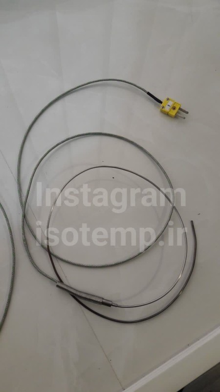 Production of working reference thermocouple type K, metal sheath