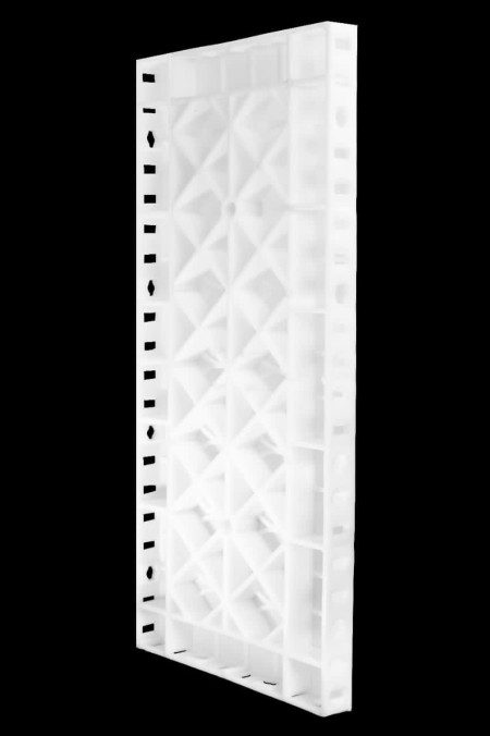 Construction polymer molds (waffle, flat, u-boot)