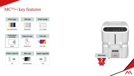 MATICA 310 Metica Card Printer Printer