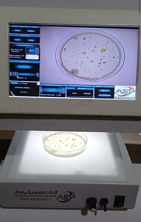 Automatic counter colony