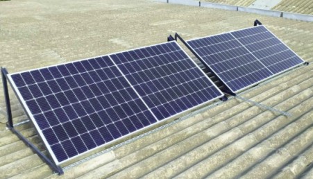 Installation of 9 kW power plant in Sari