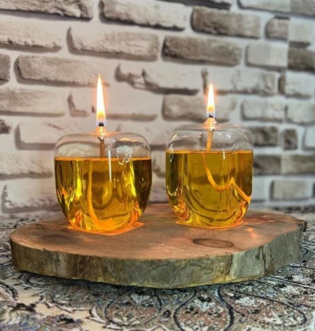 Liquid Oil Candle and Glass Pilx Nesad